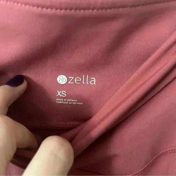 NWT Zella Berry Colour Leggings Xs - Picture 4 of 5